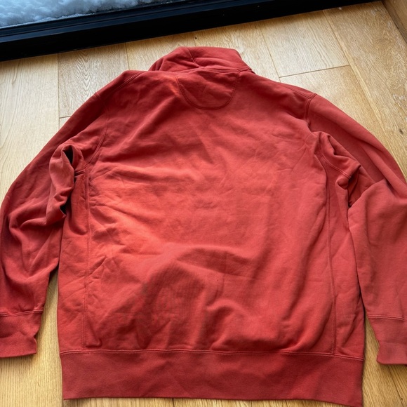 UNIQLO ORANGE SWEAT PULLOVER HOODIE - XL - Picture 5 of 11